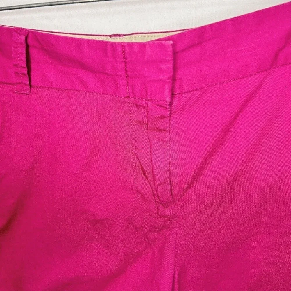 J. Crew Classic 5” Chino Broken-In Shorts Pink 100% Cotton Women’s Sz 6